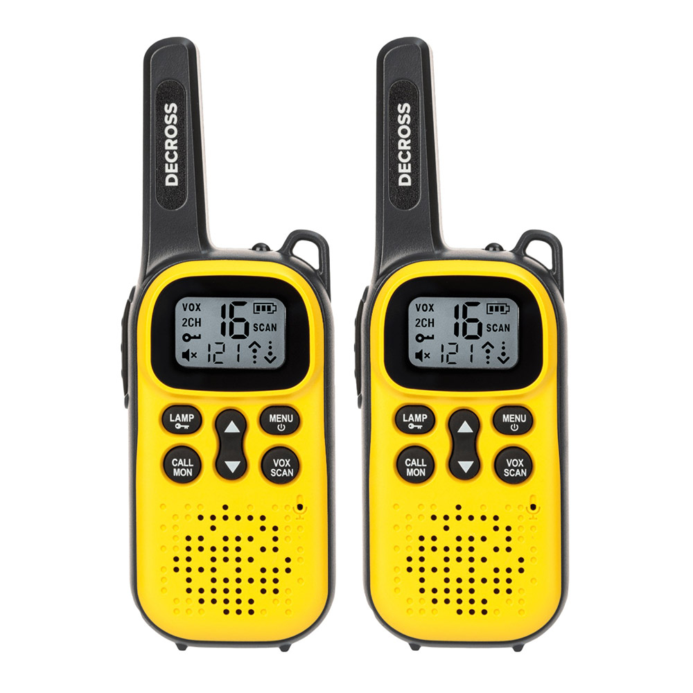 Комплект раций DECROSS DC43 Yellow
