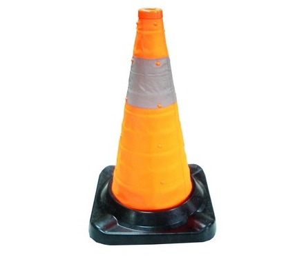 Конус сигнальный телескопический складной ТН-450