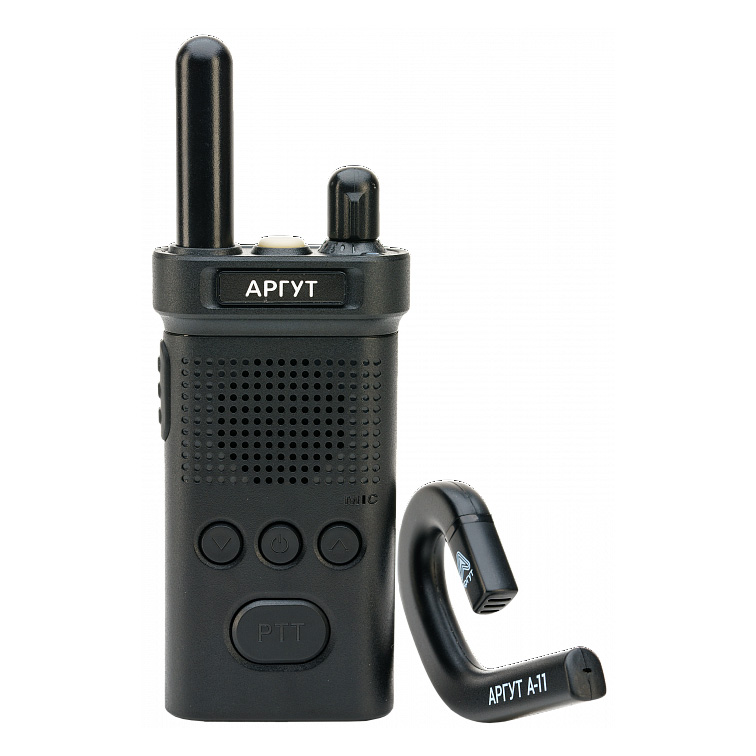 Радиостанция Аргут А-11 с bluetooth гарнитурой в комплекте