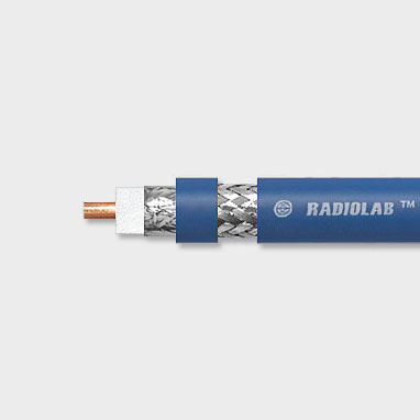 Кабель JIS TYPE Radiolab 10D-FB PVC, голубой, бухта 100м