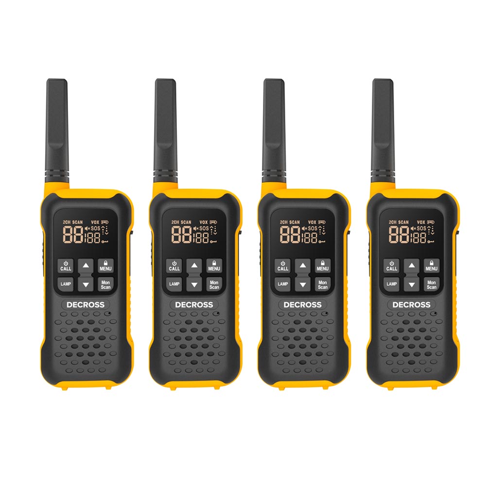 Комплект раций DECROSS DC93 Quad