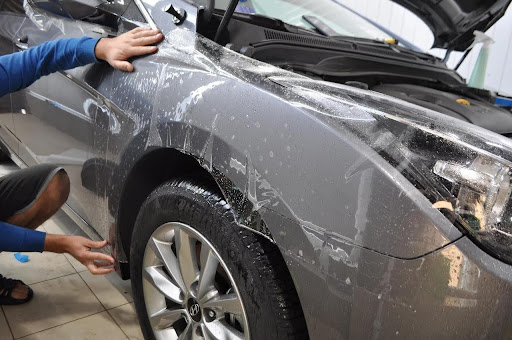 в процессе работы